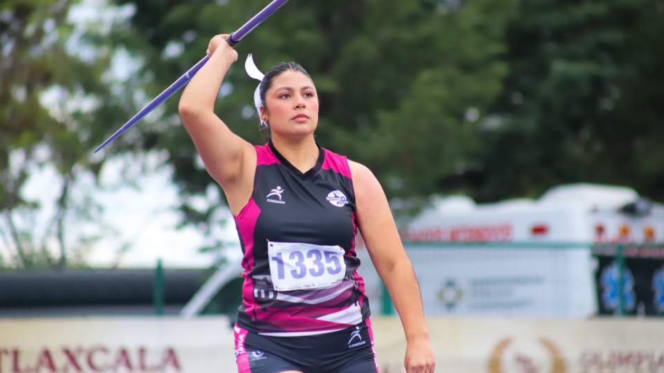 LANZADORA DE JABALINA SONORENSE CANALIZA LA ADRENALINA A SU FAVOR PARA OBTENER EL ORO 